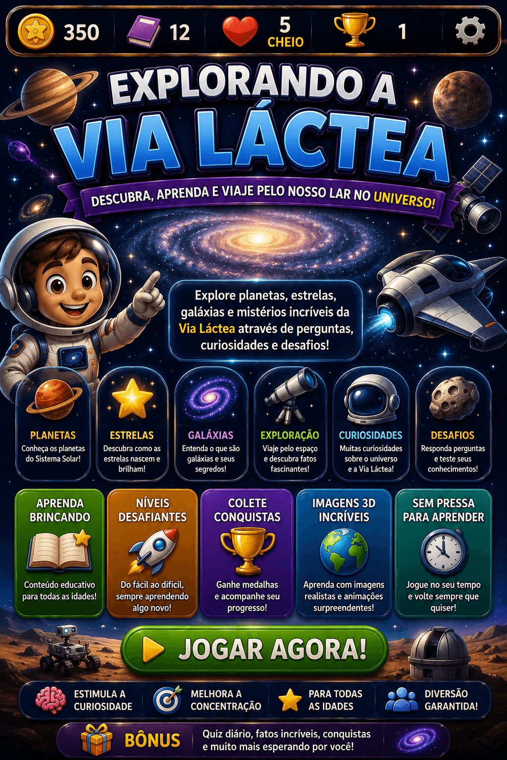 Explorando a Via Láctea