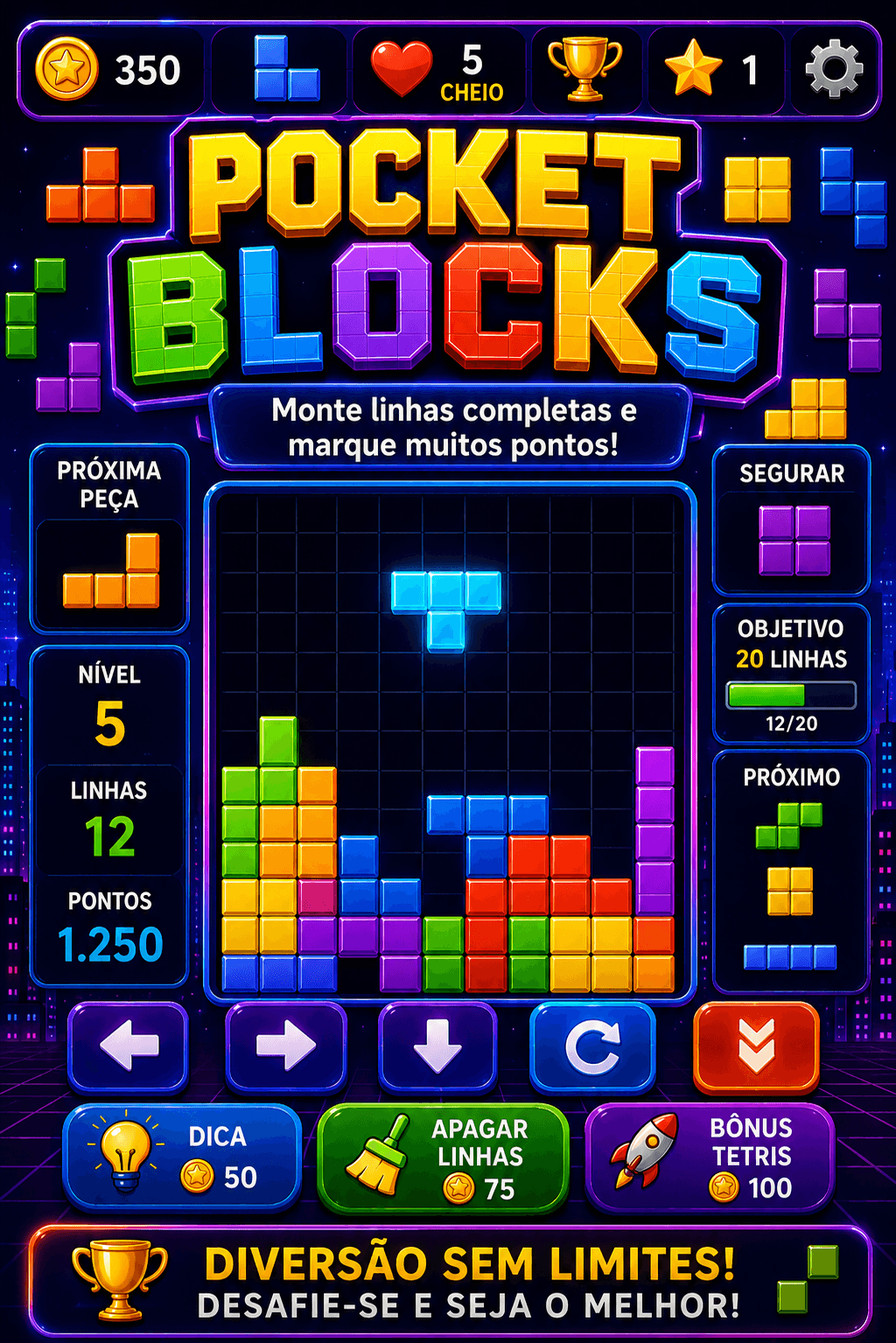 Pocket Blocks screenshot